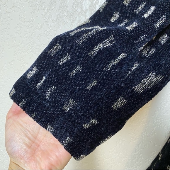 Maude Andrade black chenille long jacket - Picture 4 of 11